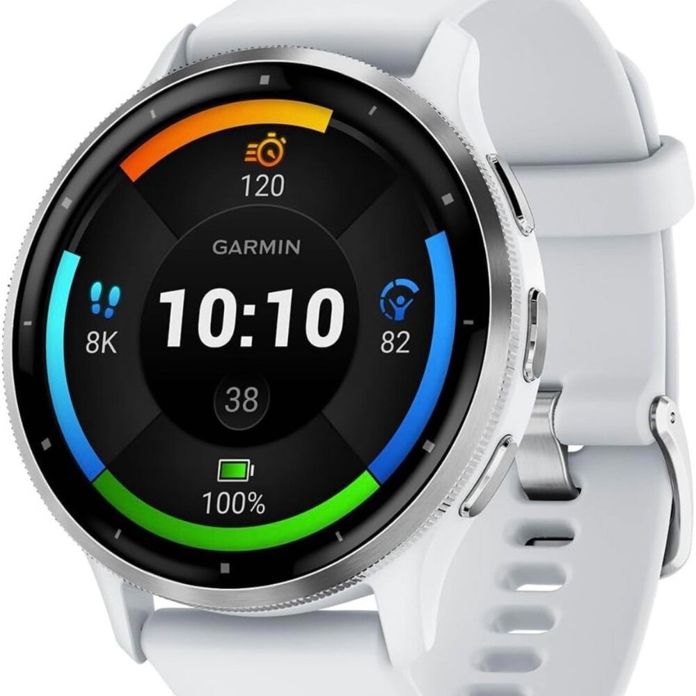 Garmin Venu 3 (45mm Whitestone Case and Silicone Band)